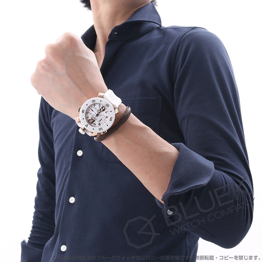 【ブルーク】ガガミラノ クロノ スポーツ45MM クロノグラフ 腕時計 メンズ GaGa MILANO 7011.05 | 大阪・心斎橋