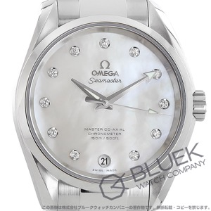 オメガ シーマスター アクアテラ マスターコーアクシャル ダイヤ ユニセックス 231.10.39.21.55.002