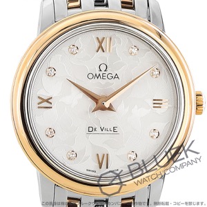 オメガ デビル プレステージ バタフライ ダイヤ レディース 424.20.27.60.52.002