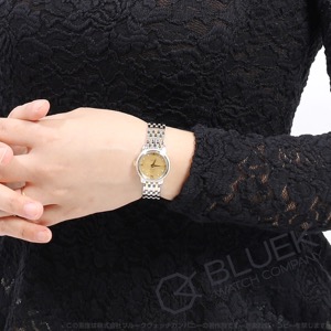 オメガ デ・ヴィル プレステージ ダイヤ レディース 424.25.24.60.58.001