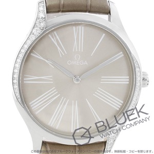 オメガ デ・ヴィル トレゾア ダイヤ アリゲーターレザー レディース 428.18.39.60.13.001