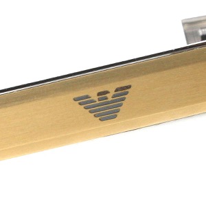 エンポリオアルマーニ バングル/ブレスレット アクセサリー メンズ レディース イーグルマーク シルバー&ゴールド EGS2712040 EMPORIO ARMANI