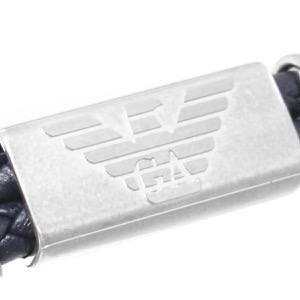 エンポリオアルマーニ ブレスレット アクセサリー メンズ イーグル ネイビー&シルバー EGS2995040 EMPORIO ARMANI
