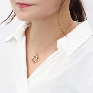 フェラガモ ネックレス/ペンダント アクセサリー レディース ガンチーニ ゴールド 760551 ORO GIOVE 0751631 2022年春夏新作 SALVATORE FERRAGAMO