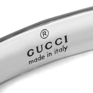 グッチ バングル アクセサリー レディース ブラインドフォーラブ アイ ハート バード フラワー シルバー 455242 J8400 0701 GUCCI