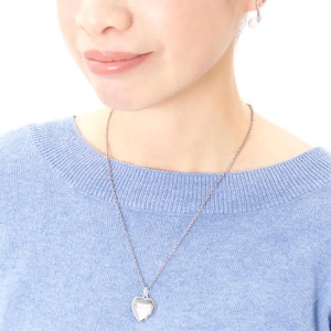 グッチ ネックレス アクセサリー レディース ブラインドフォーラブ ハート シルバー 455542 J8400 0701 GUCCI