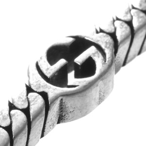 グッチ バングル アクセサリー メンズ レディース インターロッキングG アンティークシルバー 661529 J8400 0728 GUCCI