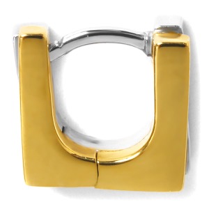 トムウッド ピアス アクセサリー メンズ レディース ステップ ハギーズ デュオ バイカラー シルバー&ゴールド E972NA01 S9259K TOM WOOD