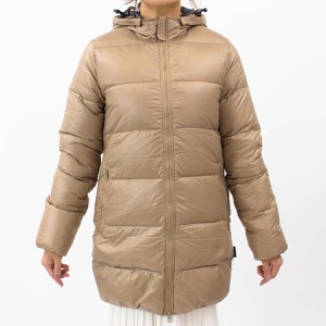 デュベティカ ダウンコート/ダウンジャケット アウター レディース カッパ ドゥエ フード付き カンガルーベージュ 182-D.0037N00 1257.R 153 DUVETICA