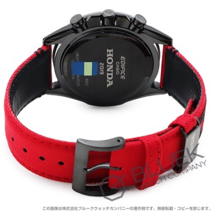 カシオ エディフィス ホンダレーシングコラボ 限定モデル クロノグラフ 限定BOX付き メンズ EQB-1000HRS-1AJR