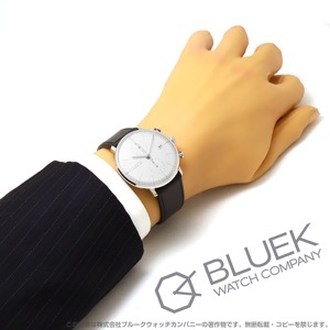 ユンハンス マックス・ビル クロノスコープ クロノグラフ メンズ 027/4600.02