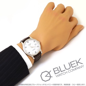 ロンジン レコード アリゲーターレザー メンズ L2.820.4.76.2