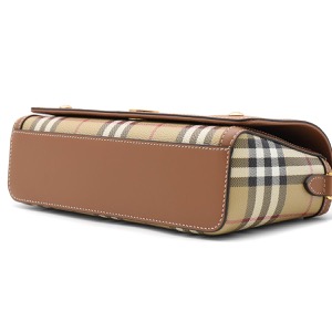 バーバリー ショルダーバッグ/クロスボディ/ハンドバッグ バッグ メンズ レディース ノート ヴィンテージチェック クラッチバッグ アーカイブベージュ&ブライヤーブラウンマルチ LL SM NOTE DFC 143231 A9534 8066165 BURBERRY