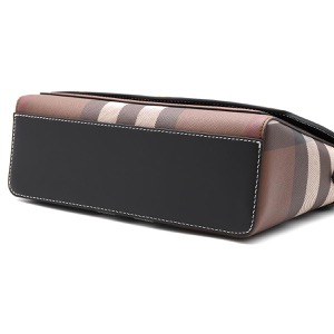 バーバリー ショルダーバッグ/クラッチバッグ/クロスボディ バッグ レディース ノート ジャイアントチェック ダークバーチブラウン LL MD NOTE GC9 143118 A8900 8071385 BURBERRY