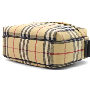 バーバリー ショルダーバッグ/クロスボディ バッグ メンズ パディ ヴィンテージチェック アーカイブベージュ&ブラック ML PADDY N YYN 144226 A7026 8084111 BURBERRY