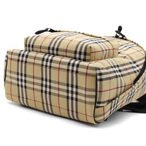 バーバリー リュックサック/バックパック バッグ メンズ ジェット ヴィンテージチェック アーカイブベージュ&ブラック ML JETT YYN 144226 A7026 8084113 BURBERRY