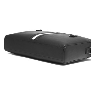 バリー ビジネスバッグ/ブリーフケース バッグ メンズ マイクス ブラック&ボーンホワイト&ルテニウムガンメタル MAB00D VT116 I945R 6301420 BALLY