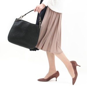 ボッテガヴェネタ (ボッテガ・ヴェネタ) ショルダーバッグ/ハンドバッグ バッグ レディース ループ イントレチャート ブラック 494119 VO0AD 1000 BOTTEGA VENETA