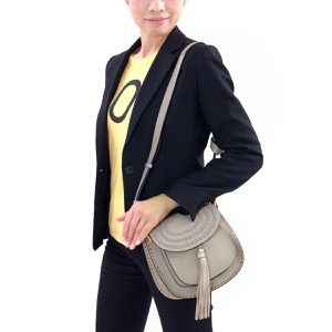 クロエ ショルダーバッグ バッグ レディース サックス ポルテ SACS PORTE EPAU ハドソン HUDSON モッティグレー 3S1219 H68 B79 CHLOE