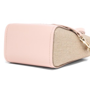 クロエ ハンドバッグ/ショルダーバッグ バッグ レディース クロエ センス スモール パウダーベージュピンク&ベージュ CHC23AS425 L16 26Z CHLOE