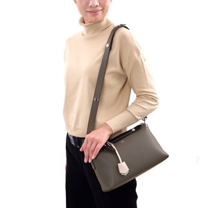 フェンディ ハンドバッグ/ショルダーバッグ バッグ レディース バイザウェイ スモール BY THE WAY SMALL カーボングレー&グレーパウダー 8BL124 5QJ F03BL FENDI