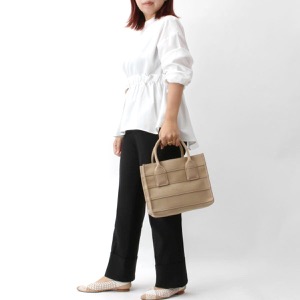 フェラガモ トートバッグ/ハンドバッグ バッグ レディース スモール ベージュ 214988 BEIGE 0765805 SALVATORE FERRAGAMO