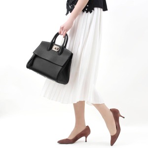 フェラガモ トートバッグ/ショルダーバッグ バッグ レディース ザ スタジオ ガンチーニ スモール ブラック 21H159 NERO 0718293 SALVATORE FERRAGAMO