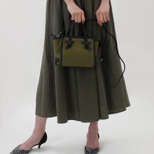 ジャンニキアリーニ ショルダーバッグ/ハンドバッグ/クロスボディ バッグ レディース マルチェッラ オリジナル ミリタリーカーキグリーン BS 8065 CNV SE MILITARE GIANNI CHIARINI