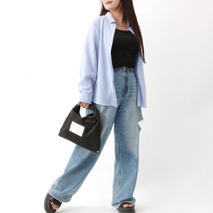 エムエム6メゾンマルジェラ ハンドバッグ バッグ メンズ レディース ジャパニーズ ミニ ブラック SB6WD0013 P5547 T8013 MM6 MAISON MARGIELA