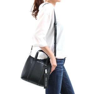マークジェイコブス トートバッグ/ショルダーバッグ バッグ レディース ザ タグ 21 ブラック M0015078 001 2019年秋冬新作 MARC JACOBS