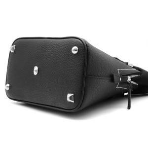 メゾンマルジェラ ハンドバッグ/ショルダーバッグ バッグ レディース ファイブ エーシー ミニ ４ステッチ ブラック S56WG0082 P4455 T8013 MAISON MARGIELA