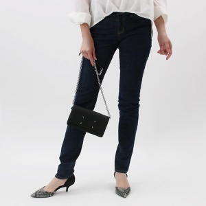 メゾンマルジェラ ショルダーバッグ/チェーンウォレット/クラッチバッグ バッグ レディース 4 ステッチ ブラック SA3UI0008 P4455 T8013 MAISON MARGIELA