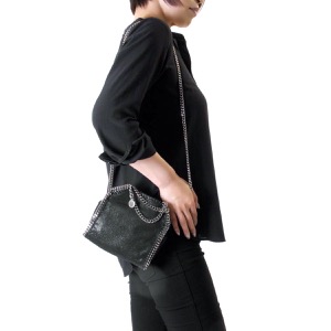 ステラマッカートニー トートバッグ/ショルダーバッグ バッグ レディース ファラベラ タイニー ミニバッグ ブラック 391698 W9132 1000 STELLA McCARTNEY