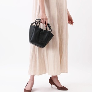 トリーバーチ ハンドバッグ/ドローストリングバッグ/ショルダーバッグ バッグ レディース マクグロウ ドラゴンフライ （トンボバッグ） ブラック 90473 001 TORY BURCH