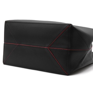 ヴィヴィアンウエストウッド トートバッグ バッグ レディース ブリジット ミディアム オーブ ブラック&レッド 42040069 42069 N401 VIVIENNE WESTWOOD