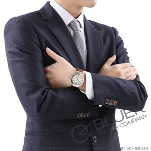 ブルガリ ルチェア アリゲーターレザー メンズ LU40C6SSPGLD