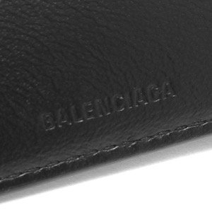 バレンシアガ 二つ折り財布 財布 メンズ レディース キャッシュ ブラック&ブランホワイト 594315 1IZI3 1090 BALENCIAGA