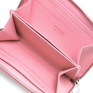バーバリー コインケース（小銭入れ） 財布 レディース ローラ キルティングチェック プリムローズピンク LS LOLA MN ZIP WALLET LQC 117394 B1020 8049290 BURBERRY