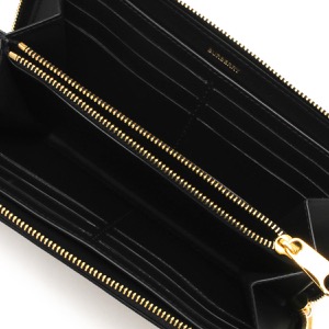 バーバリー 長財布 財布 メンズ レディース エルモア ヴィンテージチェック アーカイブベージュ&ブラック LS ELMORE CLF 137956 A1189 8058016 BURBERRY