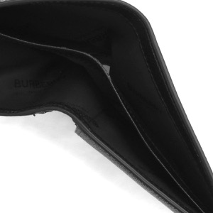 バーバリー 二つ折り財布 財布 メンズ TB バイフォールド ブラック MS CC BILL COIN ETH 129399 A1189 8062680 BURBERRY