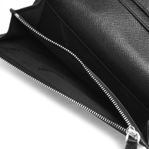 バーバリー 長財布 財布 メンズ TB ブラック MS CAVENDISH ETH 129399 A1189 8062692 BURBERRY