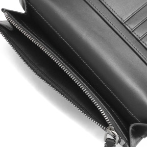 バーバリー 長財布 財布 メンズ チャコールチェック チャコールグレーブラック MS CAVENDISH BRT 141900 A1208 8064598 BURBERRY