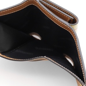 バーバリー 三つ折り財布/ミニ財布 財布 レディース ラーク ヴィンテージチェック アーカイブベージュ&ブライヤーブラウンマルチ LS LARK DFC 143231 A7026 8070416 BURBERRY