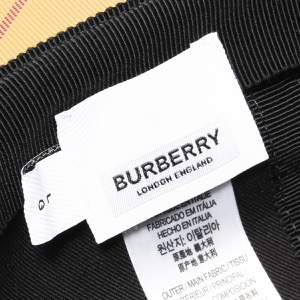 バーバリー キャップ/帽子 メンズ レディース ヴィンテージチェック べースボールキャップ アーカイブベージュ&ブラック MH NEW SHAPE TRUCKER 144226 A7028 8070787 BURBERRY