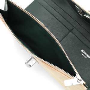 バーバリー 長財布 財布 レディース ロッキングホース バーバリーチェック ピーチピンク LS ROCKING LONG WALLET RY7 153979 A4470 8081787 BURBERRY