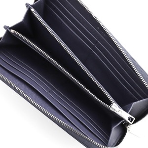 バリー 長財布 財布 メンズ クロッシング ラウンドファスナー ミッドナイトネイビー&パラディオ MLW03K VT399 U507P 6304923 BALLY