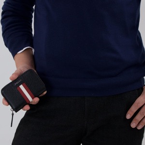 バリー コインケース（小銭入れ） 財布 メンズ ティヴィー TIVY ブラック TIVYLT 10 6221823 BALLY