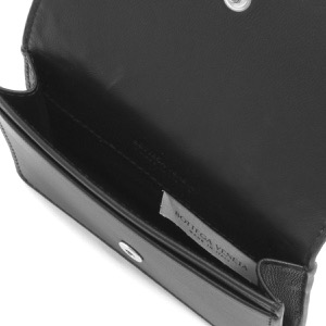 ボッテガヴェネタ (ボッテガ・ヴェネタ) カードケース メンズ イントレチャート ブラック 133945 V0016 8806 BOTTEGA VENETA