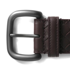 ボッテガヴェネタ (ボッテガ・ヴェネタ) ベルト メンズ イントレチャート オックスブラッドボルドー 173784 V4650 2148 BOTTEGA VENETA