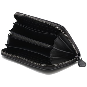 ボッテガヴェネタ (ボッテガ・ヴェネタ) 長財布 財布 メンズ レディース イントレチャート ブラック 275064 V001N 1000 BOTTEGA VENETA